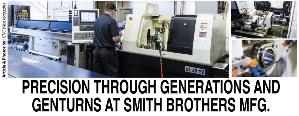 Smith Brothers love having an easy to remove and install guide bushing on their GenTurn Swiss machines. Juan is reinstalling the guide bushing as part of the switchover to run a Swiss medical part on both the GenTurn SL20Y2 Swiss turning centers.